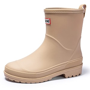Nutropa Mid Calf Rain Boots for Women