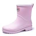 Nutropa Mid Calf Rain Boots for Women