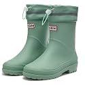 Nutropa Mid Calf Rain Boots for Women
