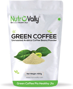 nutrovally powder for weight lossfat burner instant coffee instant coffee 400 g green coffee flavoured