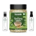 NutroVally Rosemary Leaves Organic 100g | Natural Dry Rosemary Leaves For Hair Growth | Food Grade Premium Herb With Mist Spray + Combo Bottle | Dried Rosemary Leave for Cooking & Seasoning