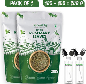 nutrovally rosemary leaves for hair growh with spray bottle  comb applicator 200 g