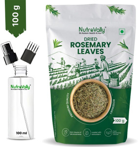 nutrovally rosemary leaves for hair growh with spray bottle  comb applicator 100 g