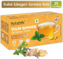 NutroVally Tulsi Ginger Green Tea for Weight