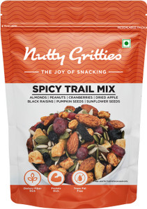 nutty gritties spicy trail mix assorted nuts 1 x 200 g