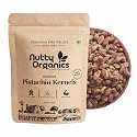 Nutty organics Unsalted Pistachio Kernels - 1000 Gram –, Vacuum Packed for Freshness, Raw, Shelled, Non-GMO, Superior Grade, Healthy Snack