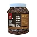 Nutty Yogi Pecans 1kg jar | All Natural | No Preservatives | No Additives | Gluten Free | Vegan | Non GMO | Nuts Dry Fruits