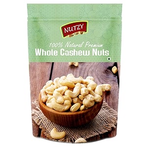 nutzy premium nuts cashew kaju 250g