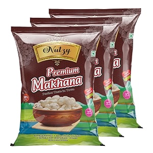 nutzy premium nuts lotus seed makhana 750g