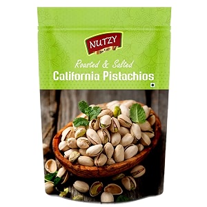 nutzy pistachios without shell 250g  tasty crunchy healthy nut snack  pista dry fruit  rich in protein fiber amp antioxidants  great for kids during study time and office breaks  vegan friendly pista  low calorie - pistachio kernels