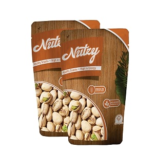 nutzy premium nuts roasted salted pistachios pista 500g