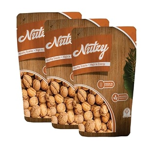 nutzy premium nuts shelled walnut sabut akhrot 750g
