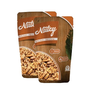 nutzy premium nuts walnut akhrot giri 500g
