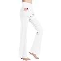 nuveti Women39s Bootcut Yoga Pants Tummy Control