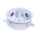 Nuvo Lighting SF76/650 Industrial Style Heavy Duty Aluminum Durable Outdoor Junction Box, White