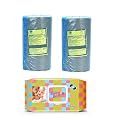 Premium Absorbent Surgical Cotton Roll 500gm (Pack of 2) - 1kg. Total Medical Cotton Roll for Wound Care &amp; First Aid | Soft Surgical Cotton Roll for Baby Cleaning, Skincare &amp; Clinical Use | Absorbent Medical Grade Cot
