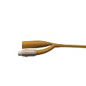 NuvoCath 2-Way Latex Foley Catheter 12FR, 5-15ml Balloon - Sterile Medical Urinary Catheter, Individually Packed Indwelling Catheter for Hospital &amp; Home Care - Foley Balloon Catheter, (Pack of 20 Pcs)