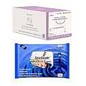 NUVOCRIL Sterile Absorbable Surgical Suture (SYNTHETIC) Braided & Coated Polyglactin 910 | Code No. NM 2347 | Sutures Size (U.S.P.) 1 | Suture Length - 90cm | Needle Description - 1/2 Circle Round Body HEAVY | Needle Leng