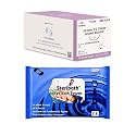 NUVOCRIL Sterile Absorbable Surgical Sutures (SYNTHETIC) Braided & Coated Polyglactin 910 | Code No. NM 2304 | Suture Size (U.S.P.) 4-0 | Suture Length - 70cm | Needle Description - 1/2 Circle Round Body | Needle Length -