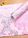 NuWallpaper 250 cm European Pink Wallpaper Peel