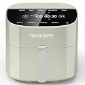 Nuwave Brio Plus 8 Qt Air Fryer, PFAS Free, New & Improved, 50-400°F in 5°F