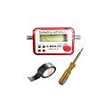 NWS Insulation Tape and Line Tester with Solid Satellite Signal Finder for FHD Dish TV Network Settings