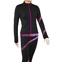 NY2 SPORTSWEAR Figure Skating Polartec Polar Fleece Spiral Jacket - Child Sizes