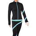 NY2 SPORTSWEAR Figure Skating Polartec Polar Fleece Spiral Jacket - Child Sizes