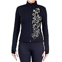 NY2 SPORTSWEAR Figure Skating Polartec Polar Fleece Jacket with Rhinestones JR52F - Adult Sizes