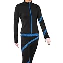 NY2 SPORTSWEAR Figure Skating Polartec Polar Fleece Spiral Jacket - Child Sizes