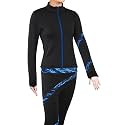 NY2 SPORTSWEAR Figure Skating Polartec Polar Fleece Spiral Jacket - Child Sizes