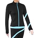 NY2 SPORTSWEAR Figure Skating Polartec Polar Fleece Spiral Jacket - Child Sizes