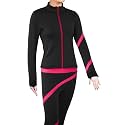 NY2 SPORTSWEAR Figure Skating Polartec Polar Fleece Spiral Jacket - Child Sizes