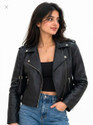 NYAB Women Solid BikerRiding Jacket