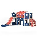 NYEEKOY 9 in 1 Toddler Playground and Outdoor Playset for Toddlers 1-3