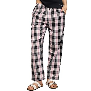 Nykd NYS141 Checked Pure Cotton Pyjama Sleepwear