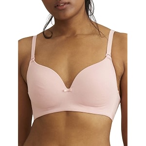 nykd women39s cotton lightly padded seamless wire free everyday t-shirt bra for women daily use wireless 34th coverage - nyb002