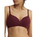NYKD Women's Cotton Lightly Padded Seamless Wire Free Everyday T-Shirt Bra for Women Daily Use Wireless, 3/4th Coverage - NYB002