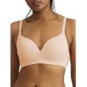 NYKD Women's Cotton Lightly Padded Seamless Wire Free Everyday T-Shirt Bra for Women Daily Use Wireless, 3/4th Coverage - NYB002