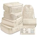 Nylon 7 Pcs Travel Organizer Pouch Packing