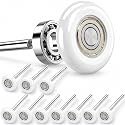 Nylon Garage Door Rollers 10 Pack 2-Inch Wheels 6200ZZ Bearings