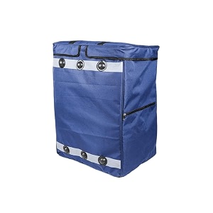 130l nylon heavy duty large logistic delivery bag  ecommerce and food delivery bag navy blue 28 inches extra large - xxl