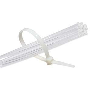 Nylon Standard Cable Tie White Pack of