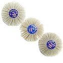 Nylon Wheel Brush Abrasive, 3Pcs (120/180/240#), Compatible with Angle Grinder, Die Grinder