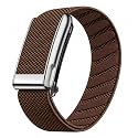 Nylon Wrist Strap for Whoop 5.0 Life/MG Band ECG Compatible Strap - Durable, Adjustable Strap | Breathable, Comfortable Bands for Workout, Sleep (Device Not Included) (WALNUT TITANIUM)