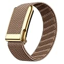 Nylon Wrist Strap for Whoop 5.0 Life/MG Band ECG Compatible Strap - Durable, Adjustable Strap | Breathable, Comfortable Bands for Workout, Sleep (Device Not Included) (CAPPUCCINO GOLD)