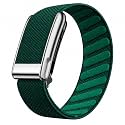Nylon Wrist Strap for Whoop 5.0 Life/ MG Band ECG Compatible Strap - Durable, Adjustable Strap | Breathable, Comfortable Bands for Workout, Sleep (Device Not Included) (ALPINE GREEN TITANIUM)