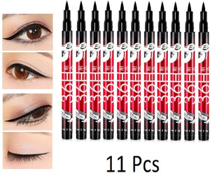 nyn huda insta beauty water smudge proof 36 hour long lasting liquid eyeliner pack of 11 275 g