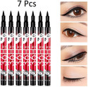 NYN HUDA Insta Beauty Water & Smudge Proof 36 Hour Long Lasting Liquid EyeLiner Pack of 7 17.5 g