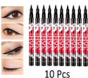 NYN HUDA Insta Beauty Water Smudge Proof 36 Hour Long Lasting Liquid EyeLiner Pack of 10 25 g
